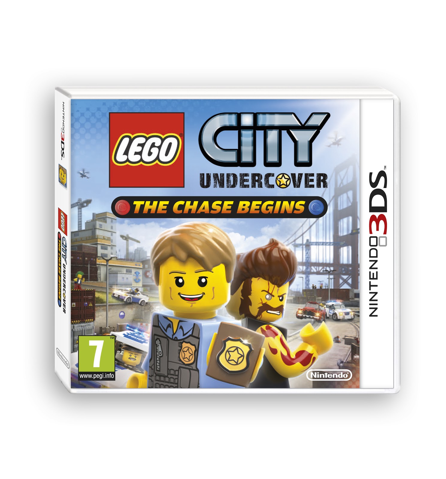 "Pose ton flingue Jack, [Insérez ici une punchline]" (LEGO City Undercover: The Chase Begins, 3DS)