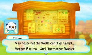 Le tableau des missions à choisir pour rencontrer encore pluuuus de Pokémon