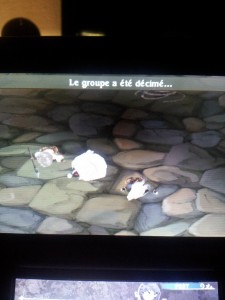 Bravely Default Game Over