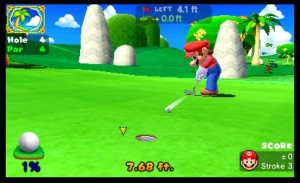 Mario Golf World Tour sur le green 3DS
