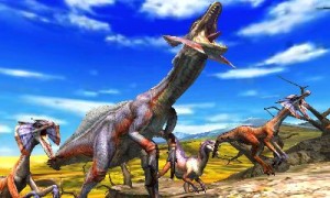 Monster Hunter 4 3DS t rex