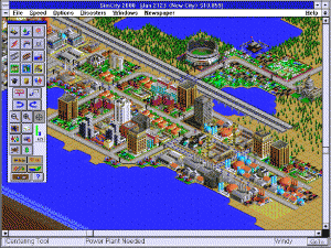 Sim City 2000! Rine que de voir cette imaghe, ça me donne des frissons!