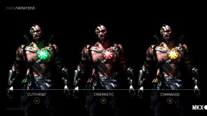 MKX PS4 variations