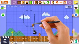 Mario Maker Wiiu stylet