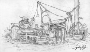 Syberia 3 croquis