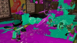 Splatoon Wii u mur de la caverne