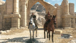 Metal Gear Solid 5 chevaux