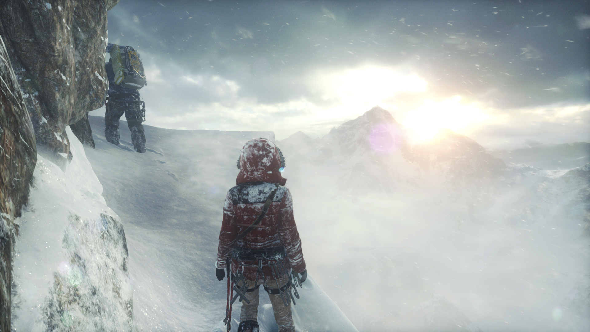Rise Of The Tomb Raider montagne xbox one