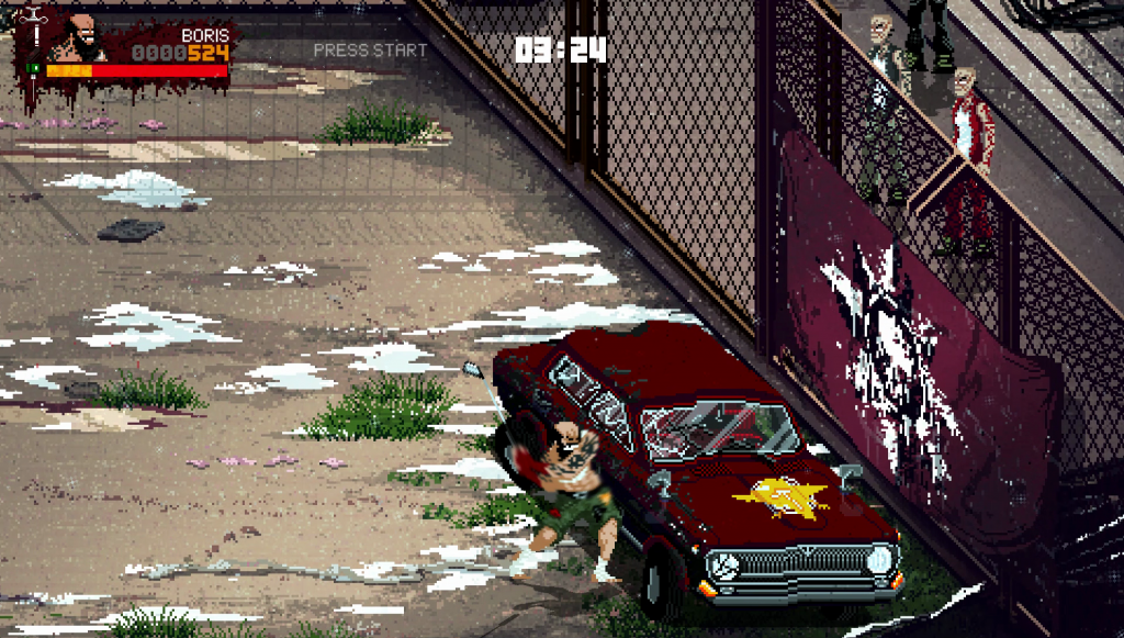 Mother Russia Bleeds PC voiture