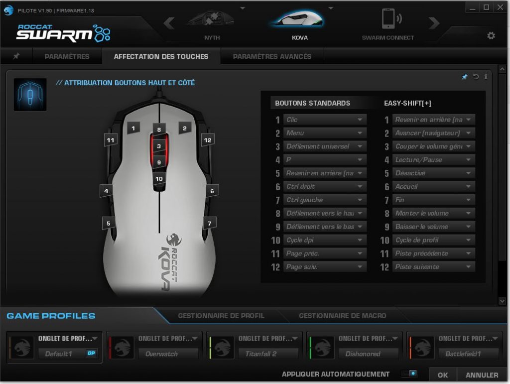 Roccat Kova Swarm PC