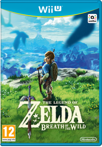 Zelda Breath of the Wild Wii U Cover