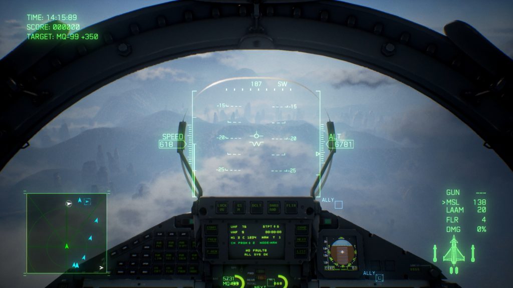 Ace Combat 7 Namco Bandai Gamescom 2017 brouillard