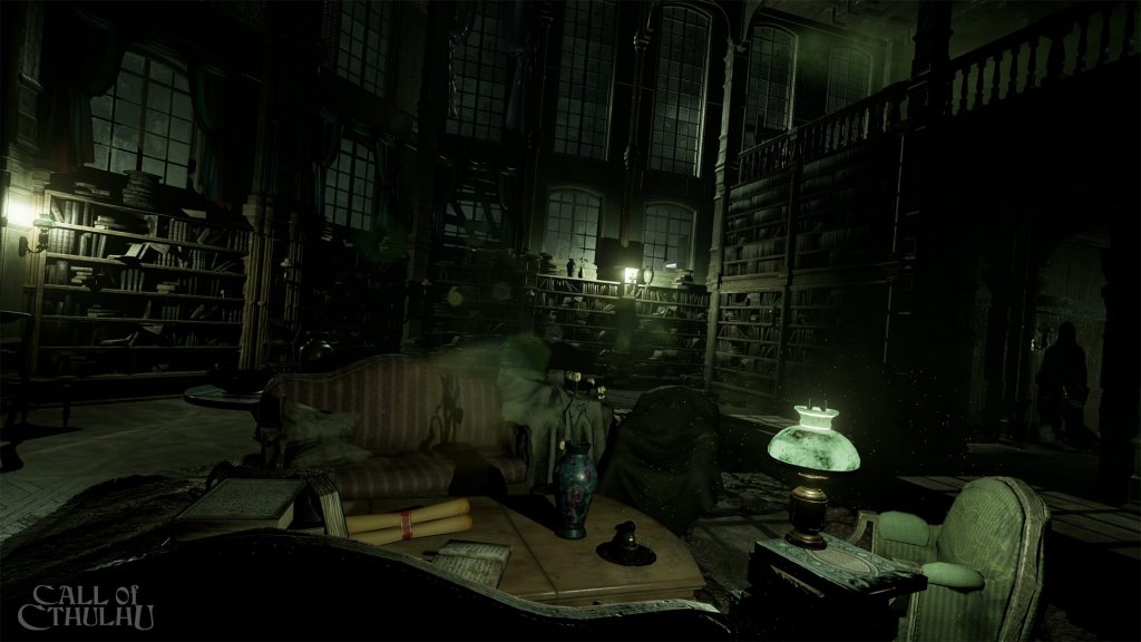 Call of Cthulhu Focus Home Gamescom 2017 bibliothèque