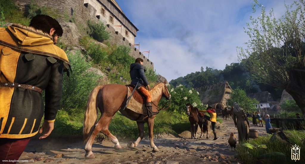 Kingdom Come Deliverance Gamescom 2017 vue extérieure2