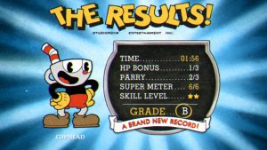 Cuphead Xbox One score