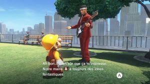 Mario Odyssey Switch bassiste