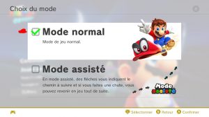 Mario Odyssey Switch mode facile