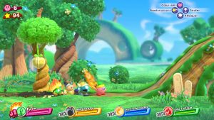 Kirby Star Allies Switch quatre joueurs