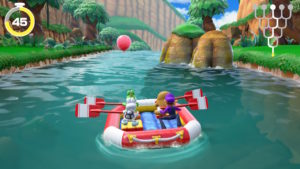 Super Mario Party Switch rafting
