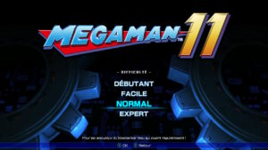 Mega man 11 Switchmenu