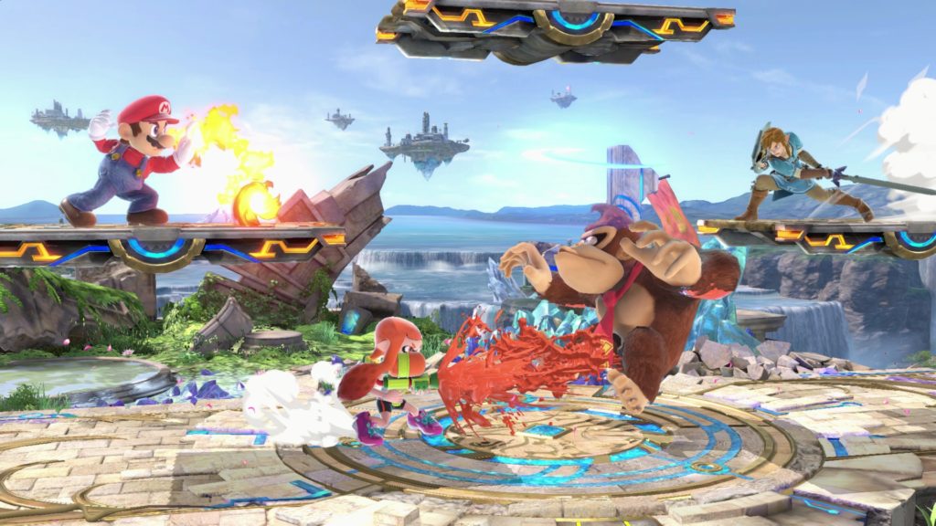 Super Smash Bros. Ultimate Switch combat