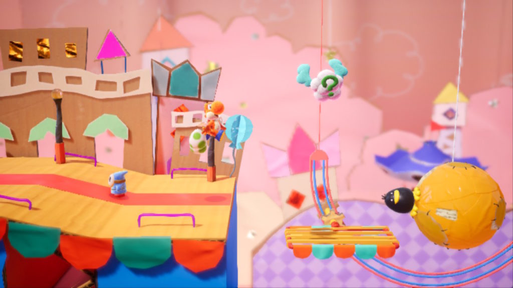 Yoshi's Crafted World niveau