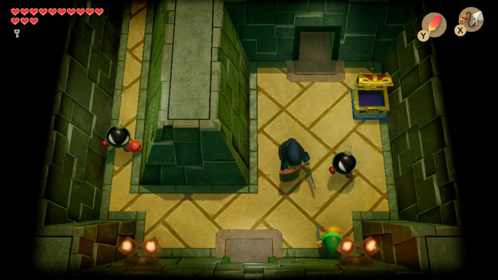 Link's Awakening switch donjon