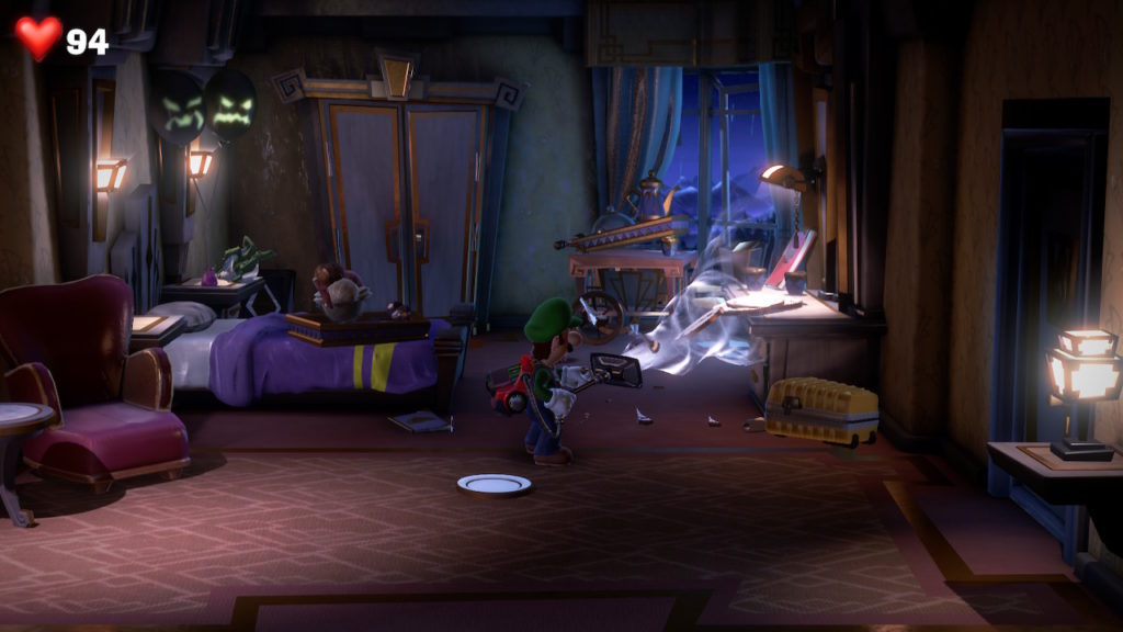 Luigi's Mansion 3 tout aspirer