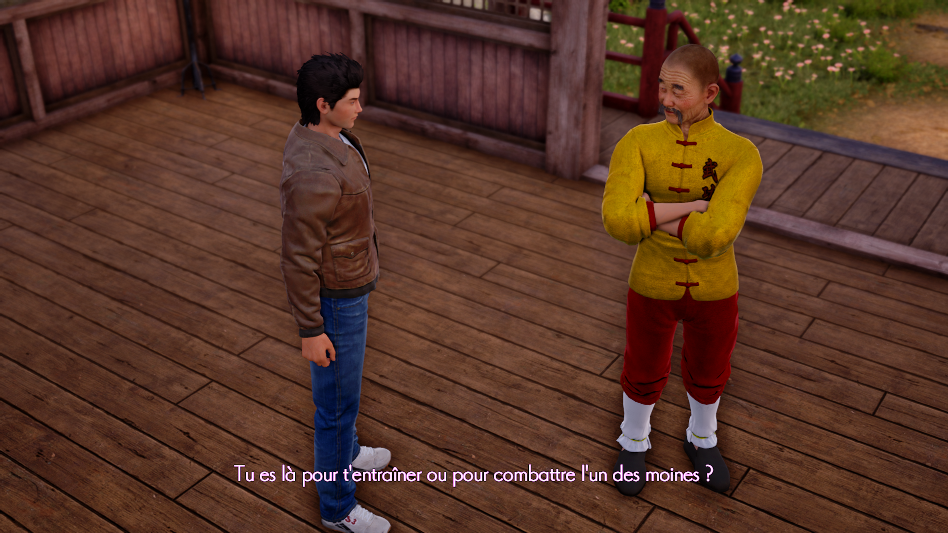 Shenmue III dialogues