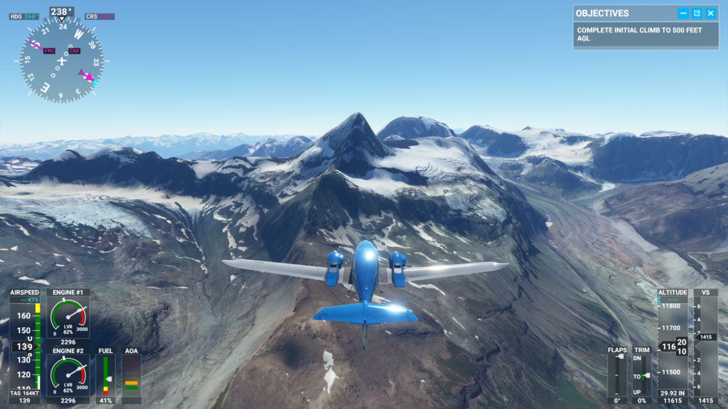 Flight simulator 2020 le cervin