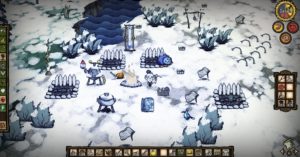 Don't Starve l'hiver, c'est d'une étrange beauté...