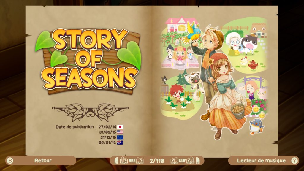 Story of Seasons almanach