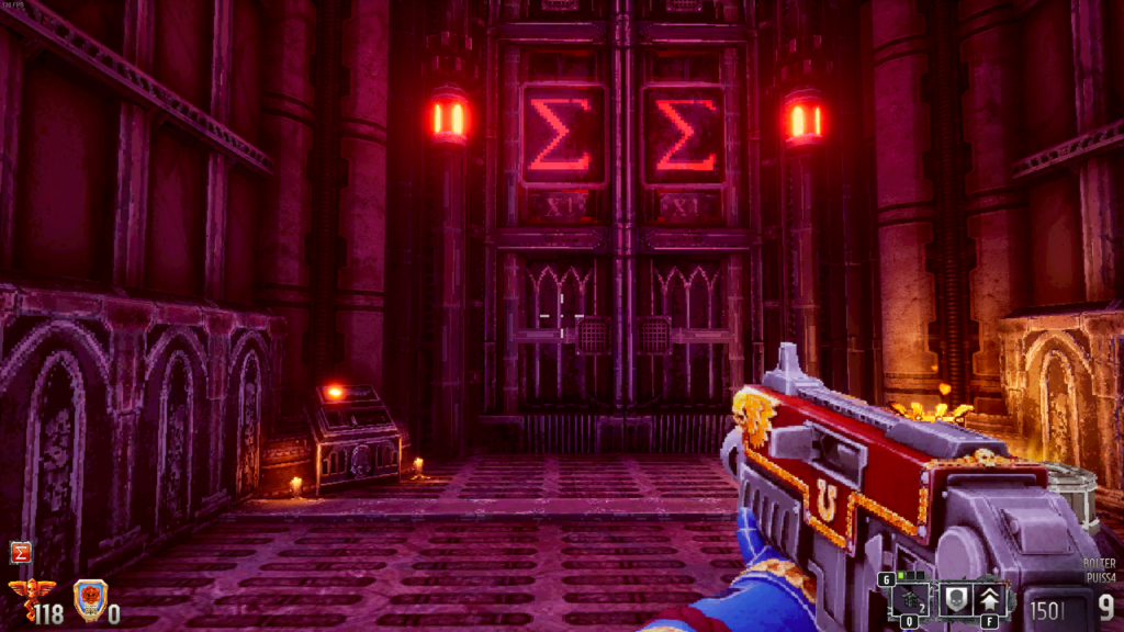 Warhammer 40'000: Boltgun porte rouge