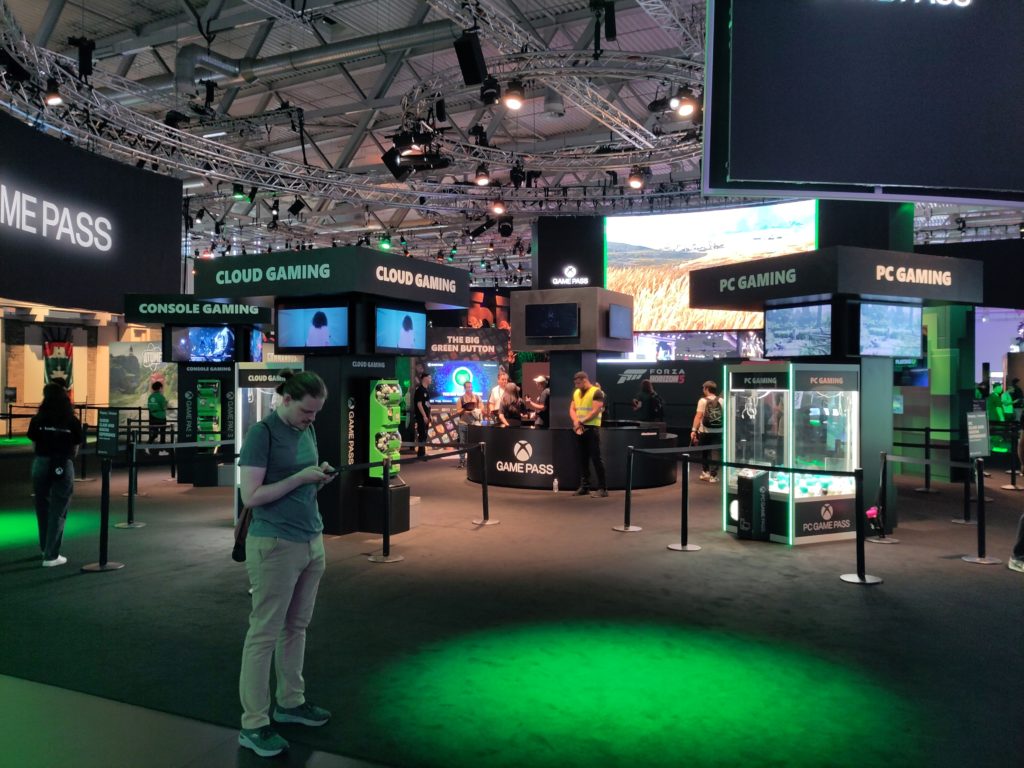 XBox Gamescom 2024 stands