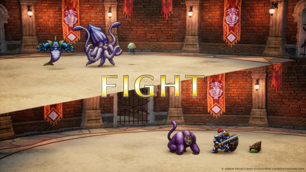 Dragon Quest III HD2D Remake gamescom 2024 arène