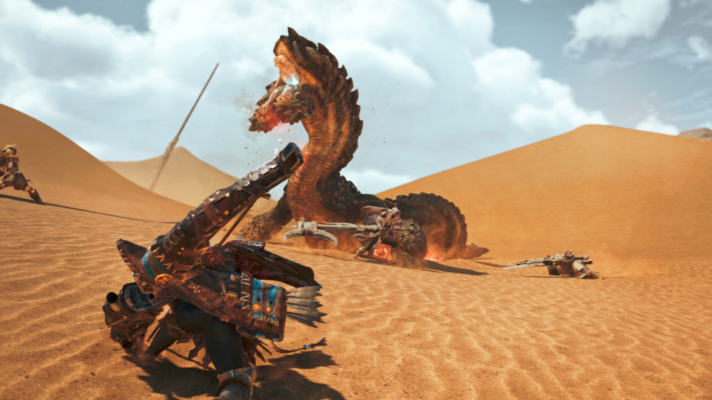 Gamescom 2024 Monster hunter wilds serpent