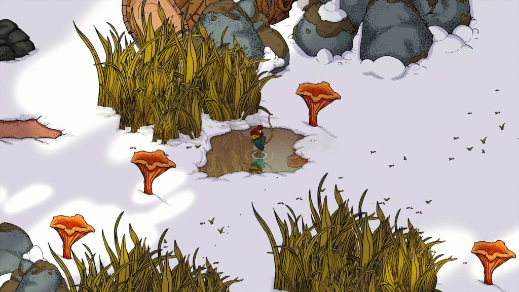 Winter Burrow gamescom 2024 neige