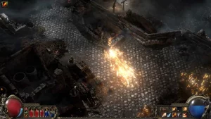 Path of Exile 2 feu