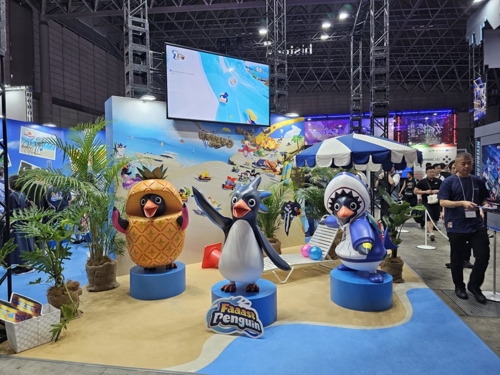 Tokyo Game Show 2024 faaast penguin