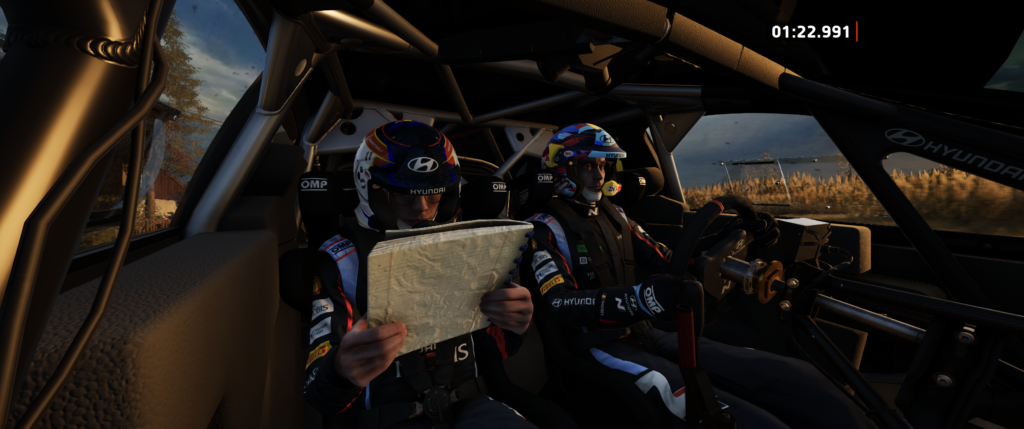 EA Sports WRC 24 cockpit