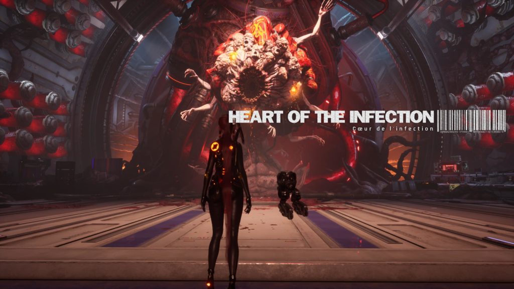 Stellar Blade coeur de l'infection