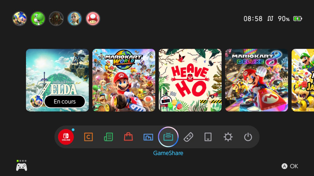 Switch 2 Game share