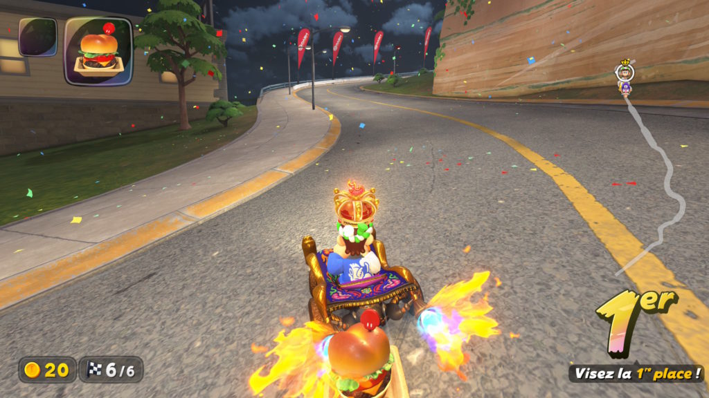 Mario Kart World Switch 2 étincelles