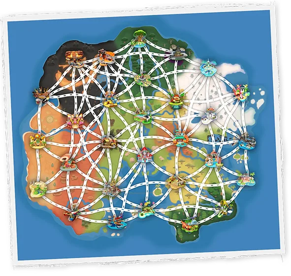 mario kart world carte des circuits