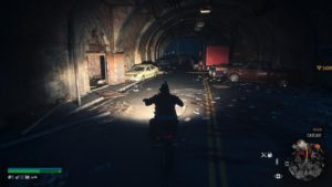 Days Gone Remastered tunnel