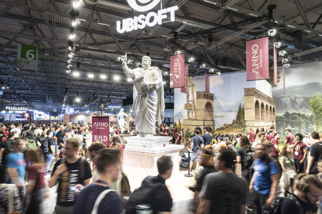 Gamescom 2025 Stand: ubisoft, Halle 6