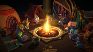 The Lonesome Guild feu de camp