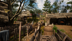 Of Ash and steel gamescom 2025 village