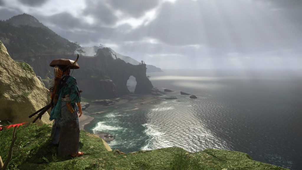 Ghost of Yōtei nuages noirs