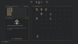 MIO_ Memories In Orbit arbre de compétences
